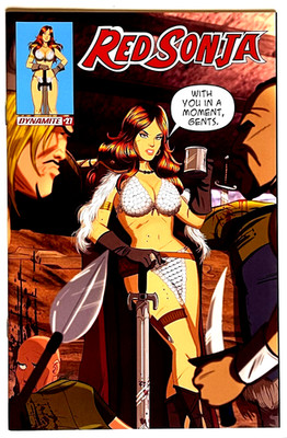 RED SONJA #27 DES TAYLOR EXCLUSIVE VARIANT LTD 500 W/COA 2021 DYNAMITE NM