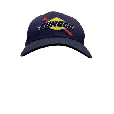 #ad Sunoco Hat Cap Snap Back Mens One Size Blue Twill Gasoline Logo New Era 9FORTY $22.88