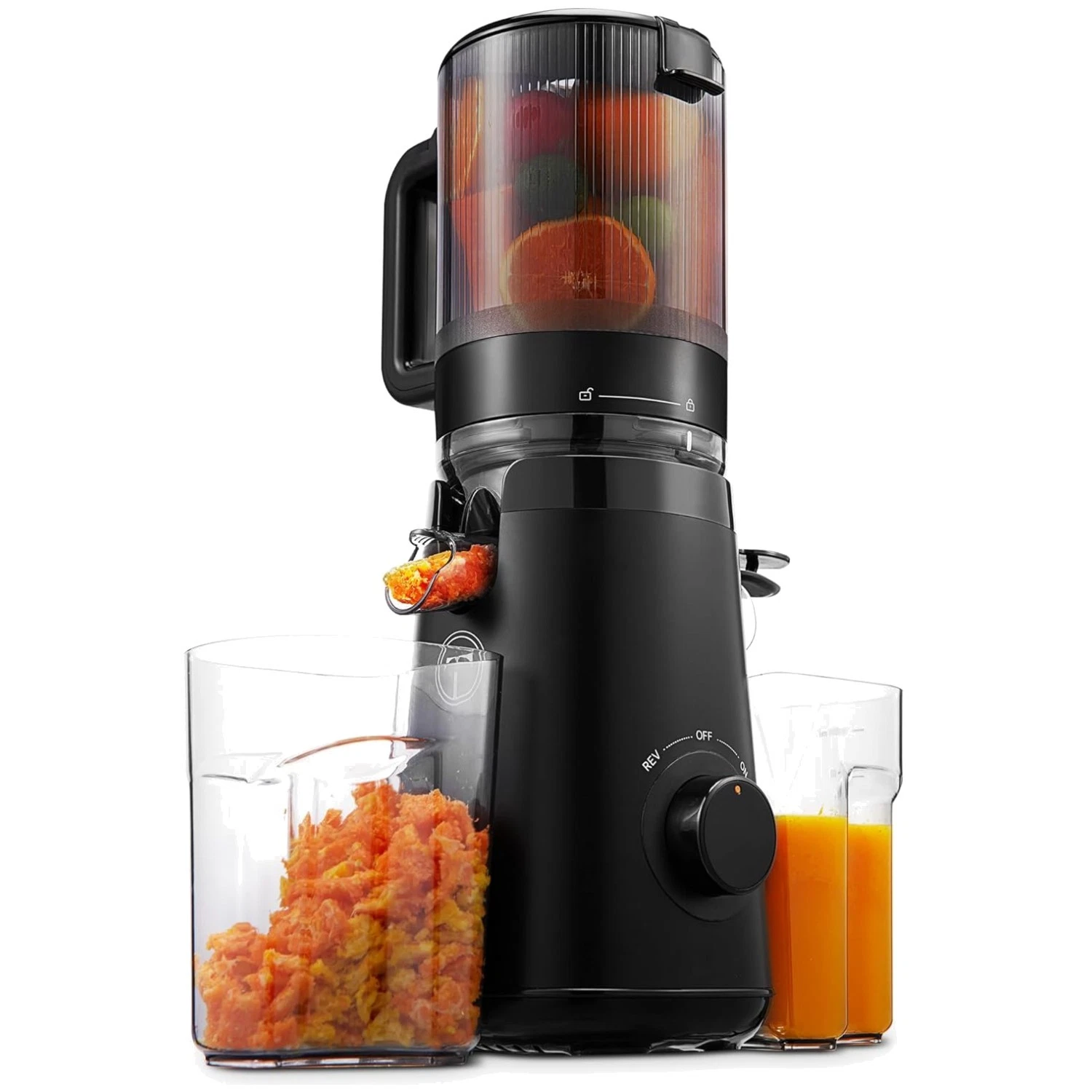 Extra Large Feed Chute Juicer - Whole Fruits & Vegetables
