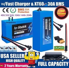 36V 48V Lithium Ebike Battery for 0-1500W Electric Bicycle 8AH/10AH/14AH/20AH US