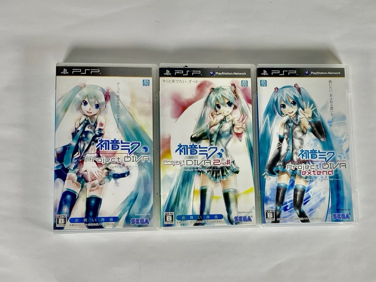 Preços baixos em Sony PSP Hatsune miku: Project Diva Video Games