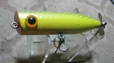 Vintage Unknown  Topwater  Wood  Prop Lure Lures