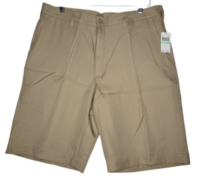 PGA Tour Golf Chinchilla Shorts Mens 34 Activewear Preppy Flat Front NEW W/Tags