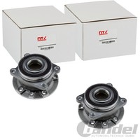 2X Nty Radlager Satz Vorne Beidseitig Passend FÜR Jeep Cherokee Links+Rechts