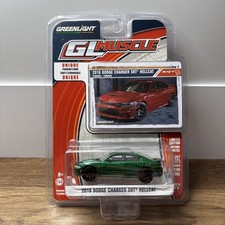 Greenlight GL Muscle 2016 Dodge Charger SRT Hellcat  Green Machine Chase 