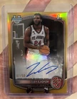 2025-26 Bowman Chrome U Zuby Ejiofor 1st Bowman Gold Refractor On Card Auto /50