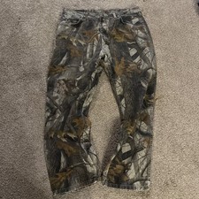 Vintage Wrangler ProGear Pants Mens 38x30 Camo Hunting Outdoor 90s Y2K