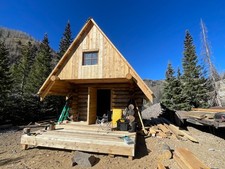 Pine Log Cabin!  Handcrafted, hand peeled, fully scribed and custom built