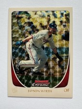 Marketplace image: 2011 Jayson Werth Bowman Chrome Superfractor 1/1 #107 Nationals RARE