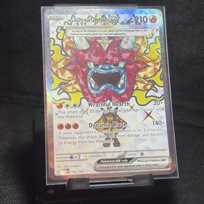 Hearthflame Mask Ogerpon EX EX Illus Shan Graphics