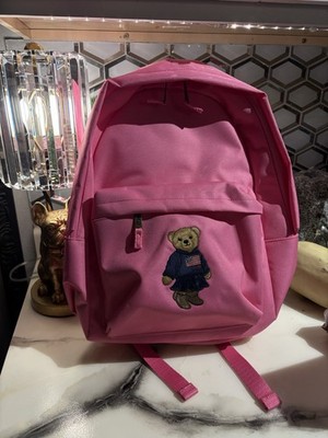 Ralph Lauren Polo Bear Pink Back Pack