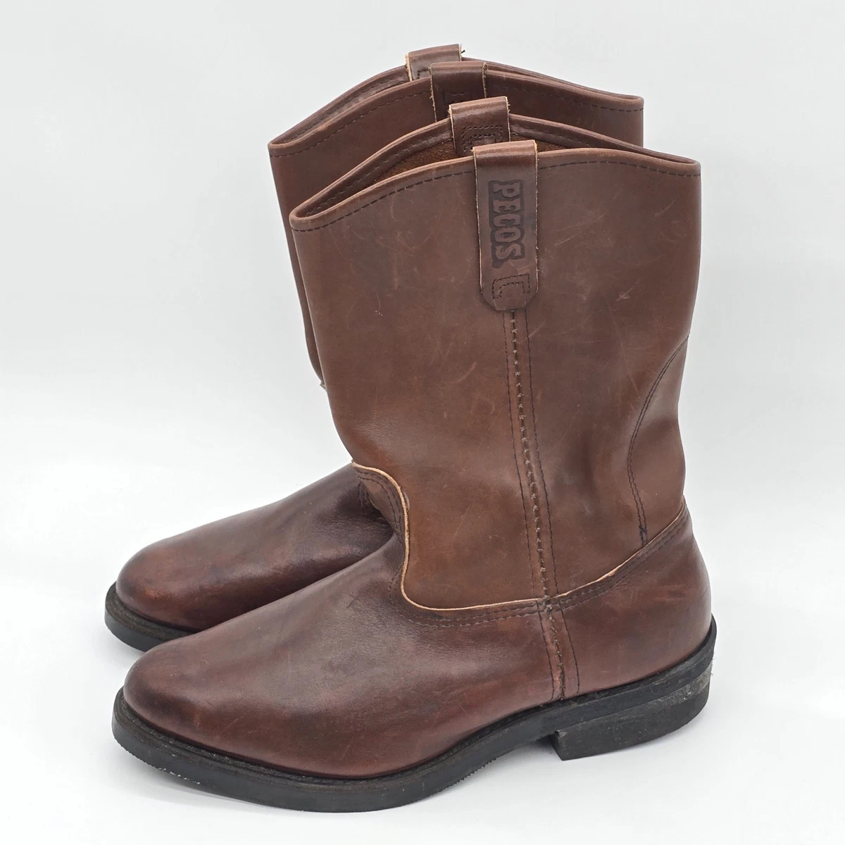 Red Wing Boots Mens Size 9 EEE Brown Leather Steel Toe Work Ankle 7162 Red Wing Shoes EEE Boots for Men for Sale | Shop New & Used  main image 3