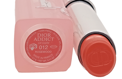 DIOR ADDICT LIP GLOW BALM 012 ROSEWOOD -BRAND NEW IN BOX -FRASH