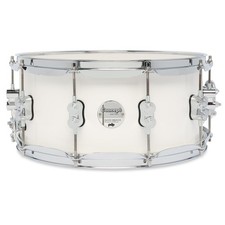 PDP Concept Maple 6.5x14 Pearlescent White Lacquer Snare