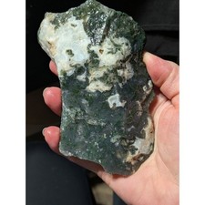Moss Agate w/ Inclusions Specimen Natural Form (14oz)