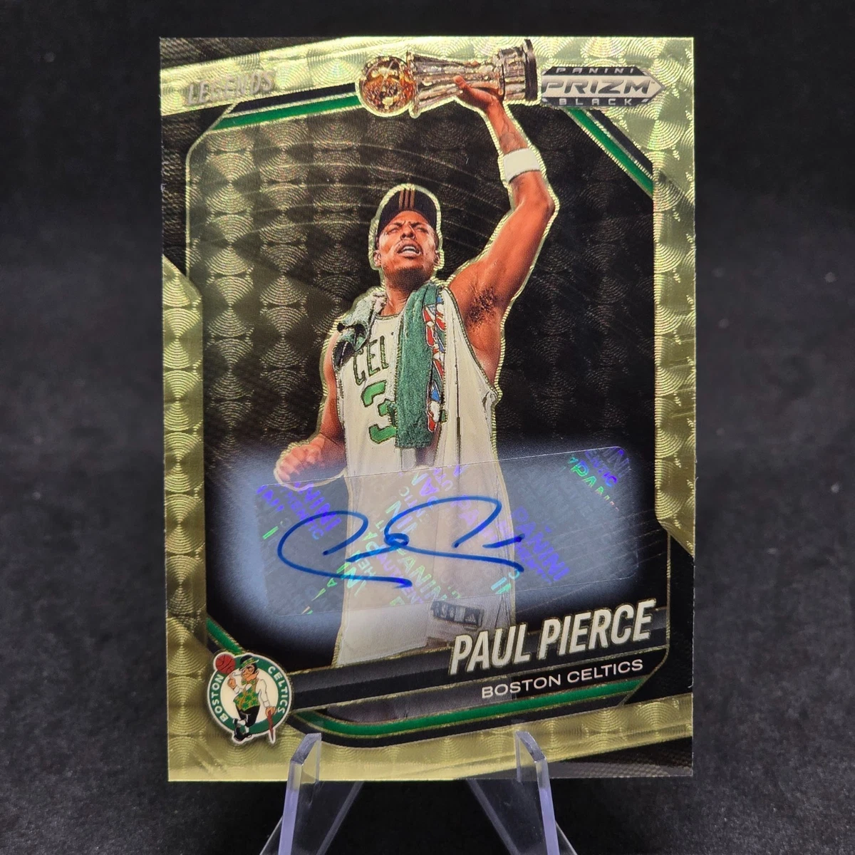 Panini Paul Pierce Basketball Autographed Sports Trading Cards