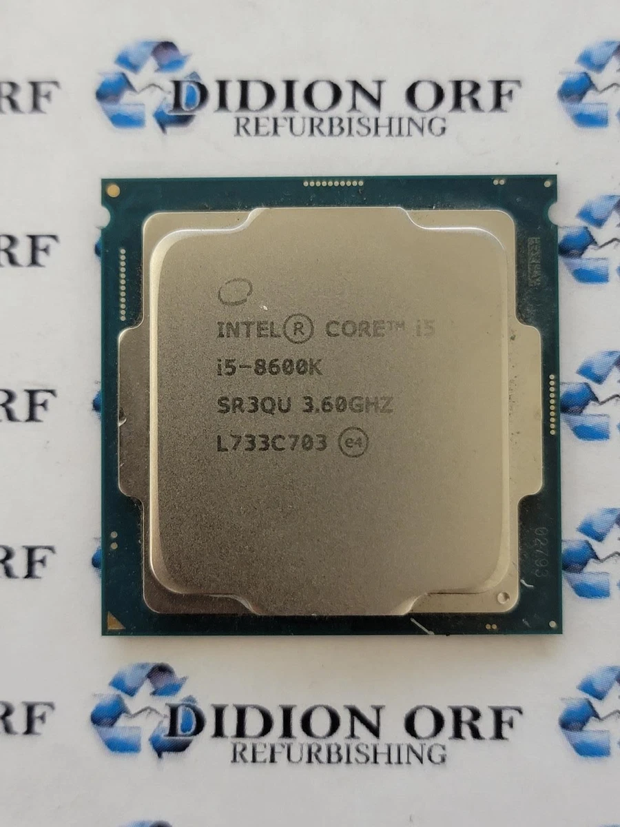 Intel LGA 1151/H4 Socket Type Intel Core i5-8600K Processor Model