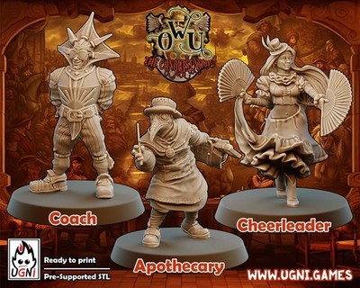 OWA Apotheker, Trainer & Cheerleader - Support Staff Fantasy Football - UGNI