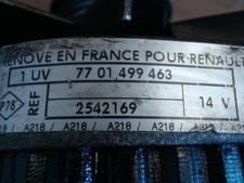 Alternateur Renault R19