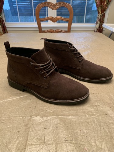 alfani Suede chukka boots brown suede 