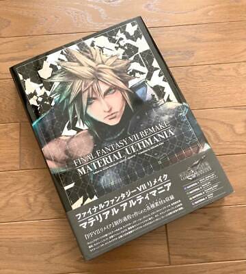 Final Fantasy VII FF7 Remake Material Ultimania Art Book Visual Square Enix NEW 