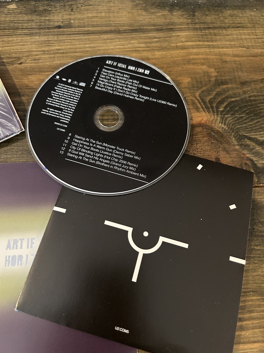U2 Artificial Horizon - CD Remix Album Fan Club Subscriber