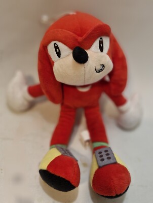  Sonic The Hedgehog Knuckles 11 Zoll Plüschtier. Mit Fenstersauger 