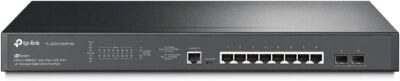 TP-Link TL-SG3210XHP-M2 10 Port Managed Switch 8 PoE+ Ports 240 Watt 10G SFP Clo