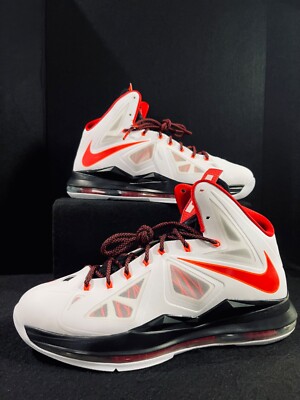 2013 Nike LeBron (10)X XDR (Miami Heat) /(543645-100)Bball