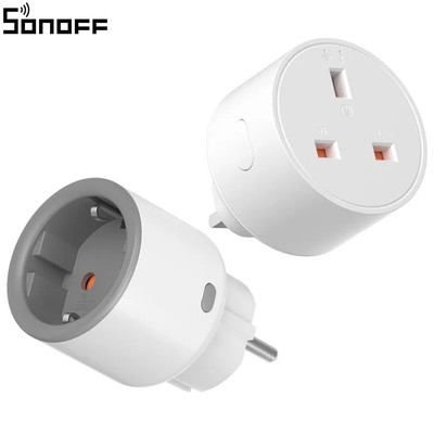 SONOFF S60 EU/UK iPlug Wi-Fi Smart Socket Energy Monitor Timer via eWeLink IFTTT