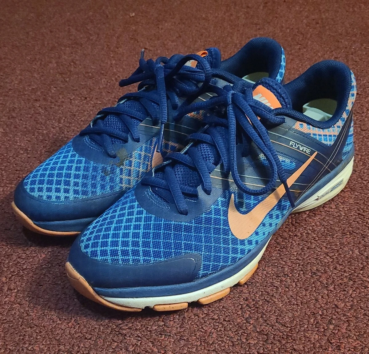 hemisferio que te diviertas Al aire libre Nike Flywire Dual Fusion 631661-402 Women&#039;s Running Shoes Size 7  Sneakers EUC | eBay