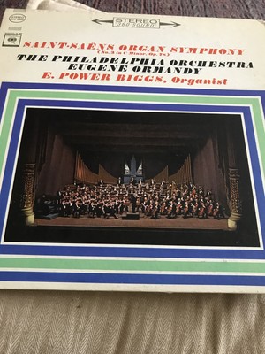 Saint Saens Organ Symphony No 3 In C Minor Op 78 Ebay