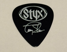 STYX TOMMY SHAW SIGNATURE GUITAR PICK EUROPE 05 2005 CONCERT TOUR STAGE PLECTRUM