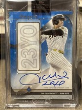 2023 Topps Luminaries Juan Soto Home  Run Kings Auto #/10 Padres/Yankees SSP