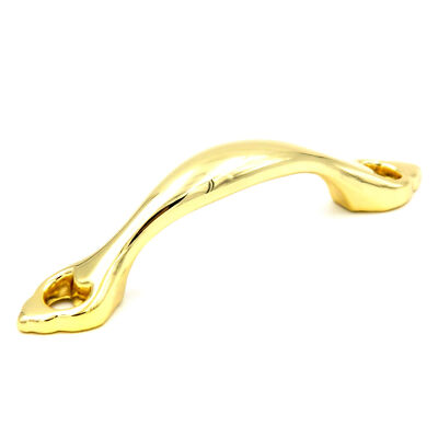 Hickory Hardware Polished Accents Ultra Brass 3''cc Cabinet Handle Pull P342-UB