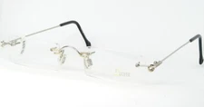 Ken Sooper 214 KN Gold /Silver EYEGLASSES GLASSES RIMLESS 48-20-134mm Germany