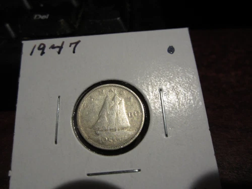 1947 - Canada 10 cent - Canadian dime -