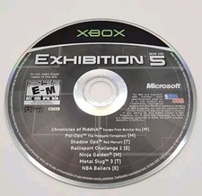 Exhibition: Demo Disc for Xbox -- Vol. 5 (Microsoft Xbox, 2004) Disc only Tested