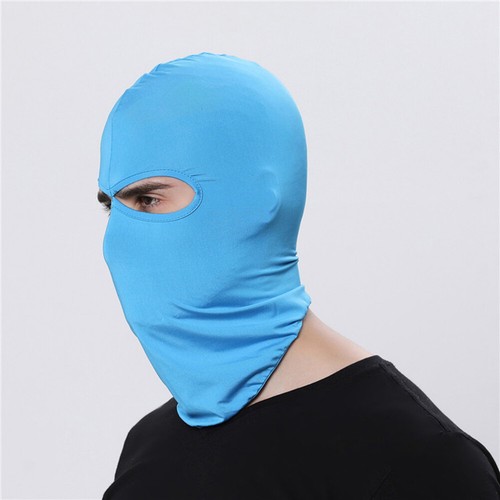 2 Hole Tactical Balaclava Full Face Mask Ski Cycling UV Protection Sun Hood USA - Picture 20 of 28