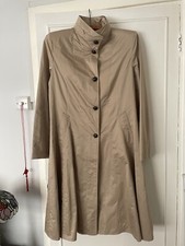 Milo Beige Trench Coat Size 14