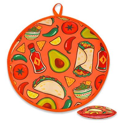12 Zoll Tortilla Wärmer Beutel Aufbewahrungstasche Tragbar 12 Zoll Stofftasche Pfannkuchen