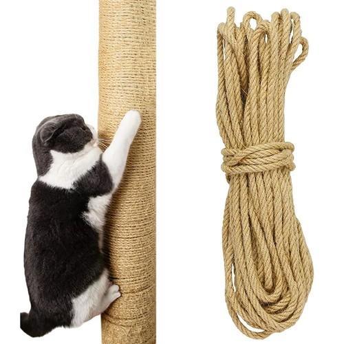 1Roll Pet Supplies Cat Scratcher Rope Tree Scratching Post Furniture