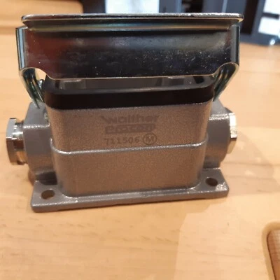 WALTHER WERKE SOCKELGEHÄUSE GEHÄUSE Walther Procon Sockelgehäuse P711506MS Gehäuse 711506 Industrie Steckverbinder