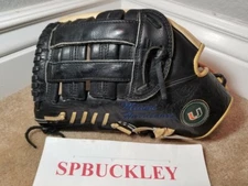 NIKE DIAMOND ELITE PRO 12.75" NCAA MIAMI HURRICANES DNP BASEBALL GLOVE, LEFTY 