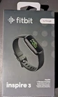 Fitbit INSPIRE 3, Fitness and Health tracker, Black, New in Box 