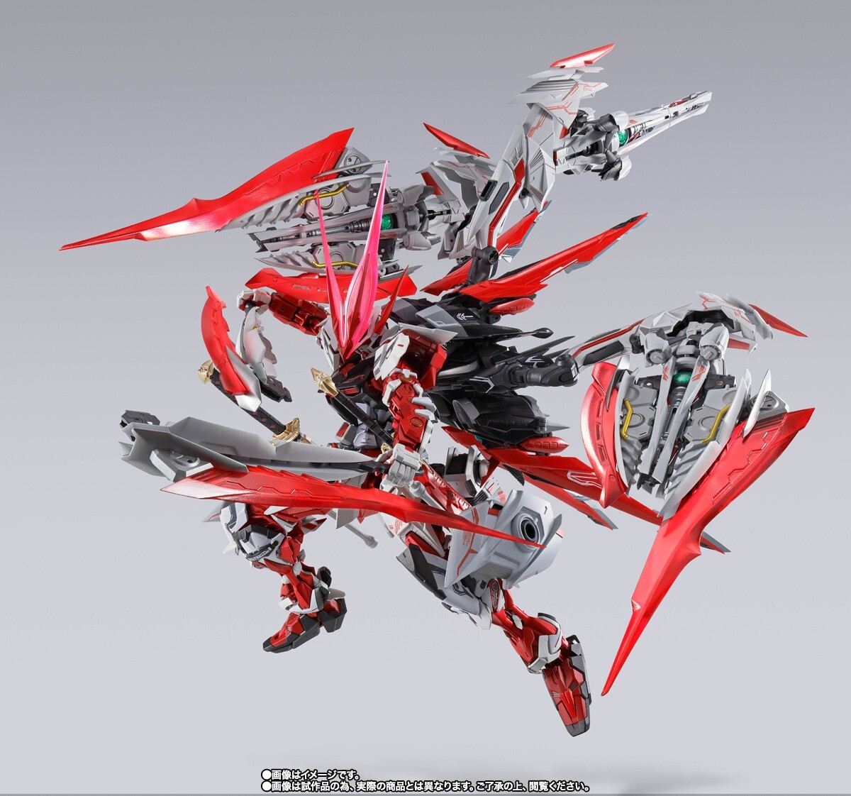 コミック・アニメ LBUILD GUNDAM STRAY RED DRAGONICS Bandai METAL BUILD Gundam Astray Red Dragonics Action figure