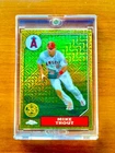 Mike Trout RARE REFRACTOR INVESTMENT CARD SSP TOPPS CHROME ANGELS HOF MVP MINT