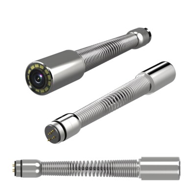 ESANHAO Sewer Pipe Inspection Camera Probes 23mm Built-in Self-leveling & 512hz