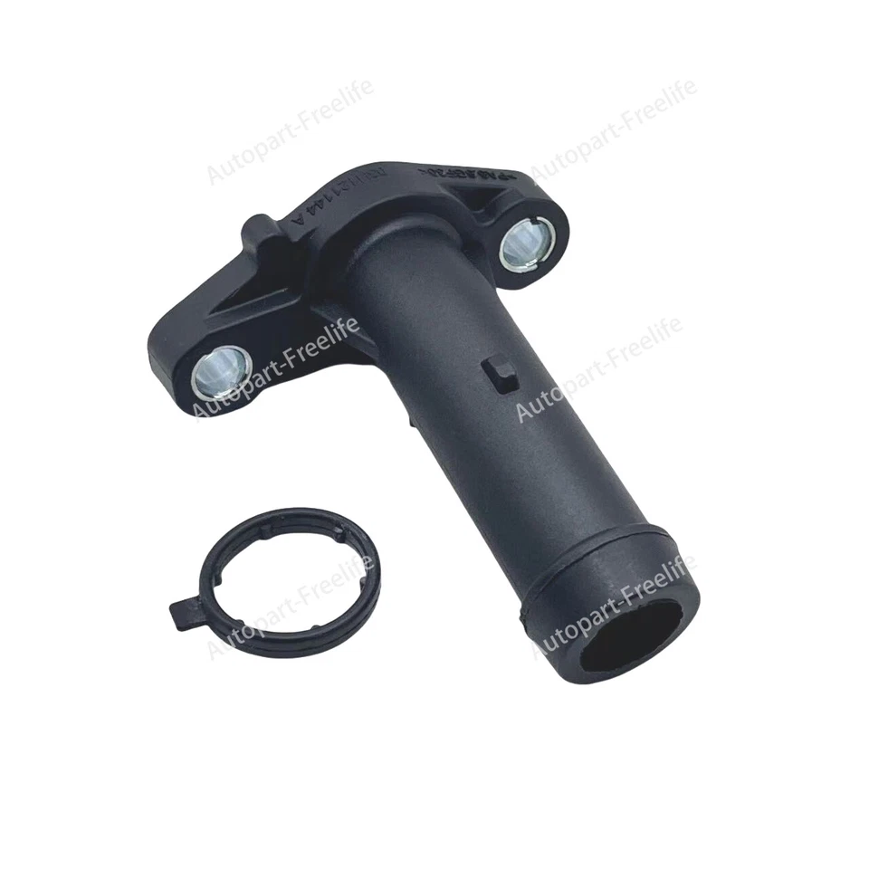 Accesorio de montaje de bomba de agua con brida de entrada de refrigerante del motor para Audi Q7 2007-2010 Foto 2 de 4