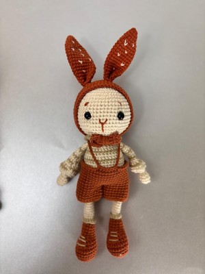 Handarbeit gehäkelt gestrickt Junge Hase Amigurumi Spielzeug, Stofftiere Weihnachtsgeschenke